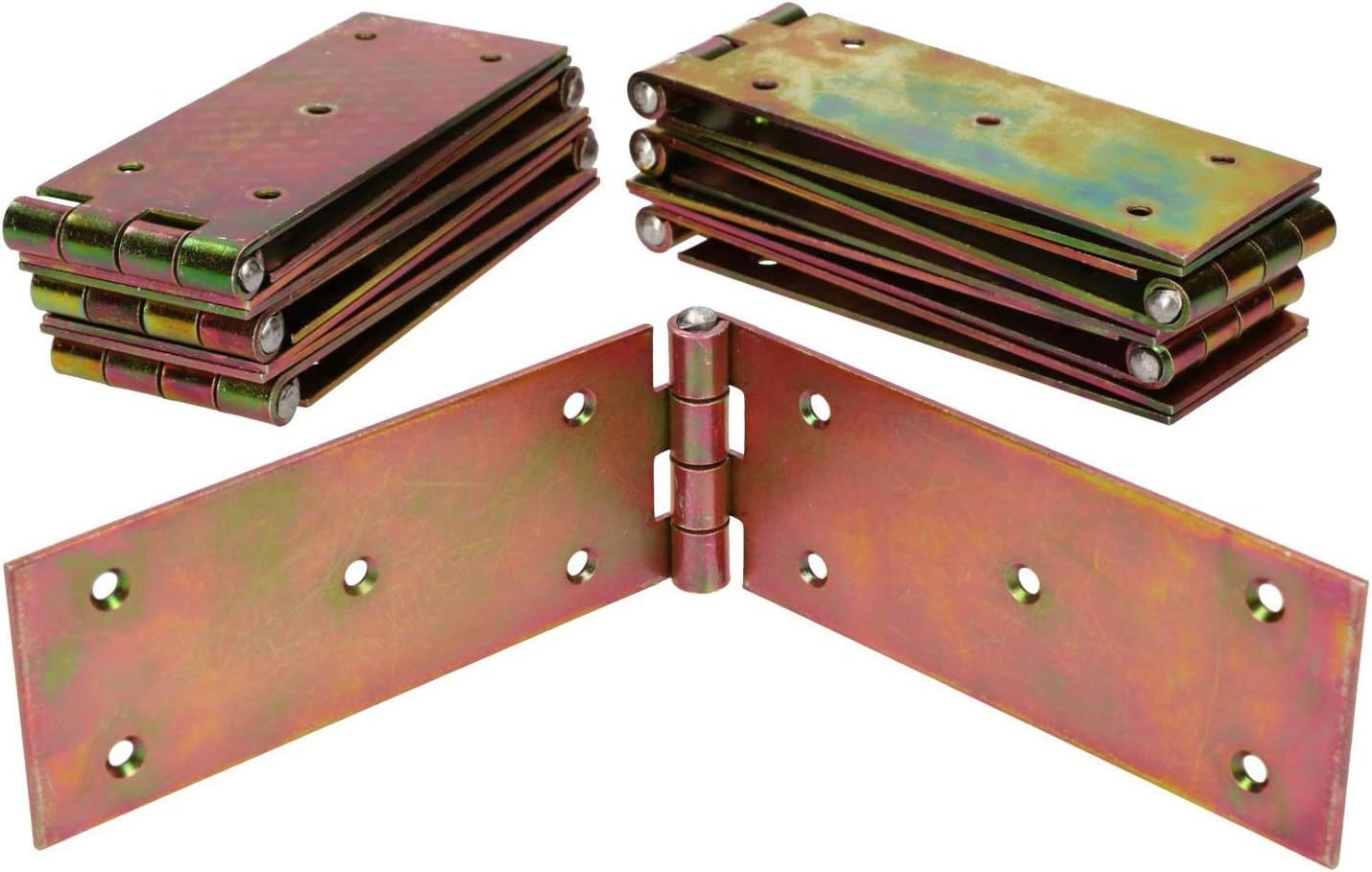 KOTARBAU® Set van 10 kistenbanden, 100 x 45 mm, opgerold, zwart