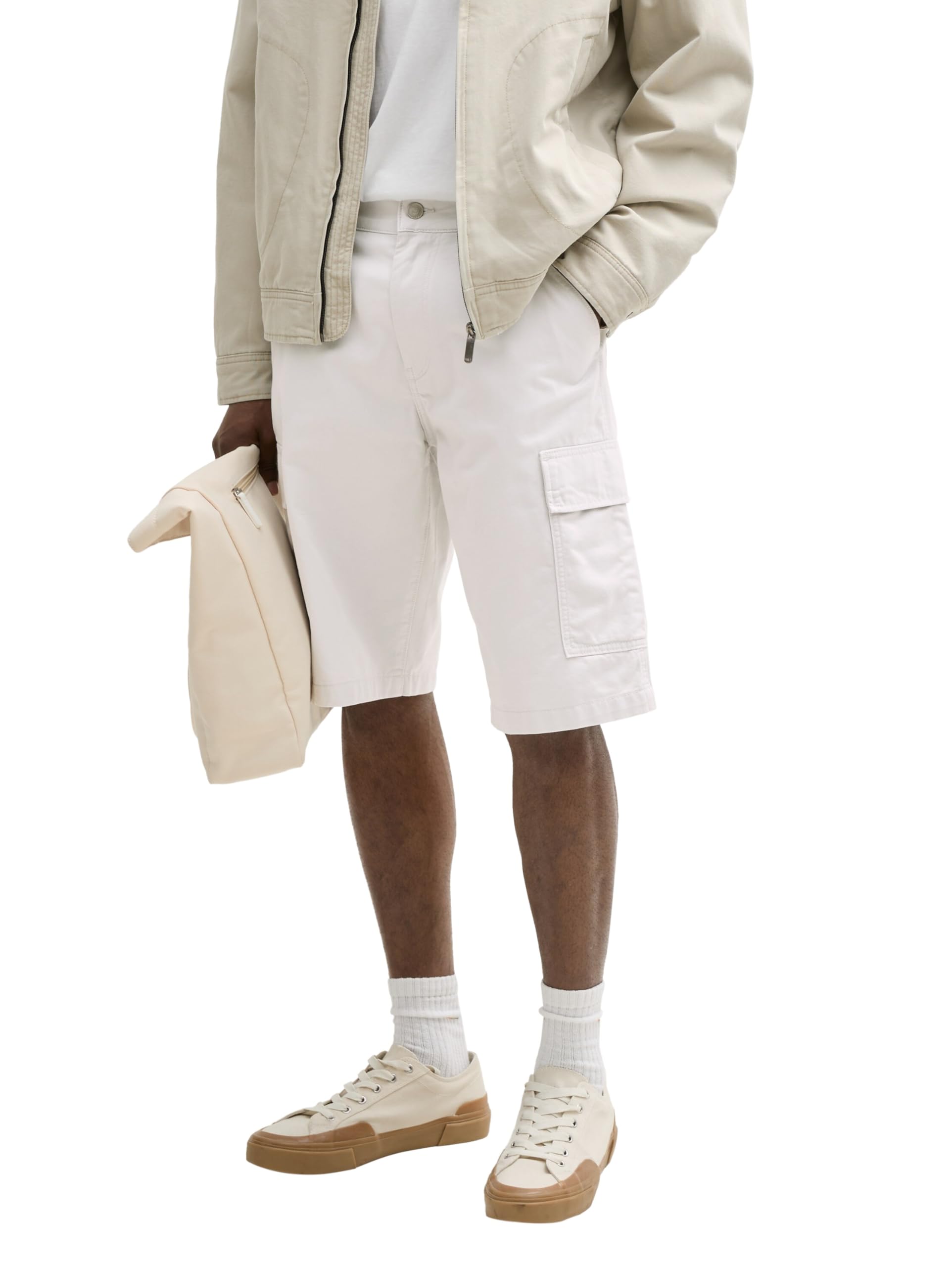 TOM TAILOR Denim Herren Regular Cargo Shorts