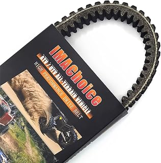 59011-0003 Drive Belt for Kawasaki Brute Force 650 750 2005-2020 / KFX 700 2004-2009 / Prairie 360 650 700 2002-2012 / Teryx 750 2011 Heavy Duty CVT Belt Replacement 59011-0019 19C3218
