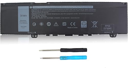 Reemplazo de batería P83G001, batería F62GO F62G0 para Dell Inspiron 13 7000 2 en 1 7386 2 en 1 39dy5 13 7373 2 en 1 7370 7380 p83g 039dy5 0rpjc3