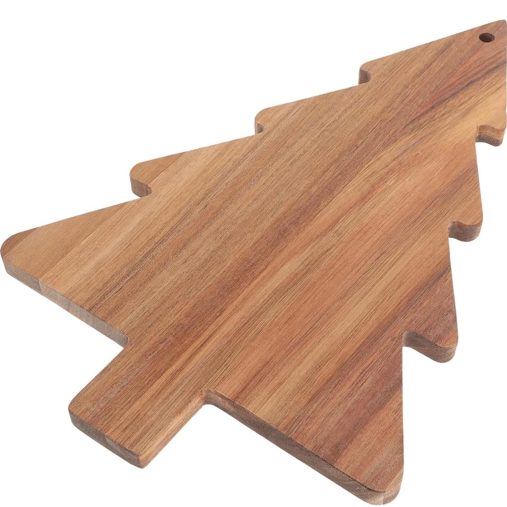 Albero di Natale Tagliere per salumi Tagliere da cucina Piatto per alimenti in legno Vassoio per pane Piatto per sushi per