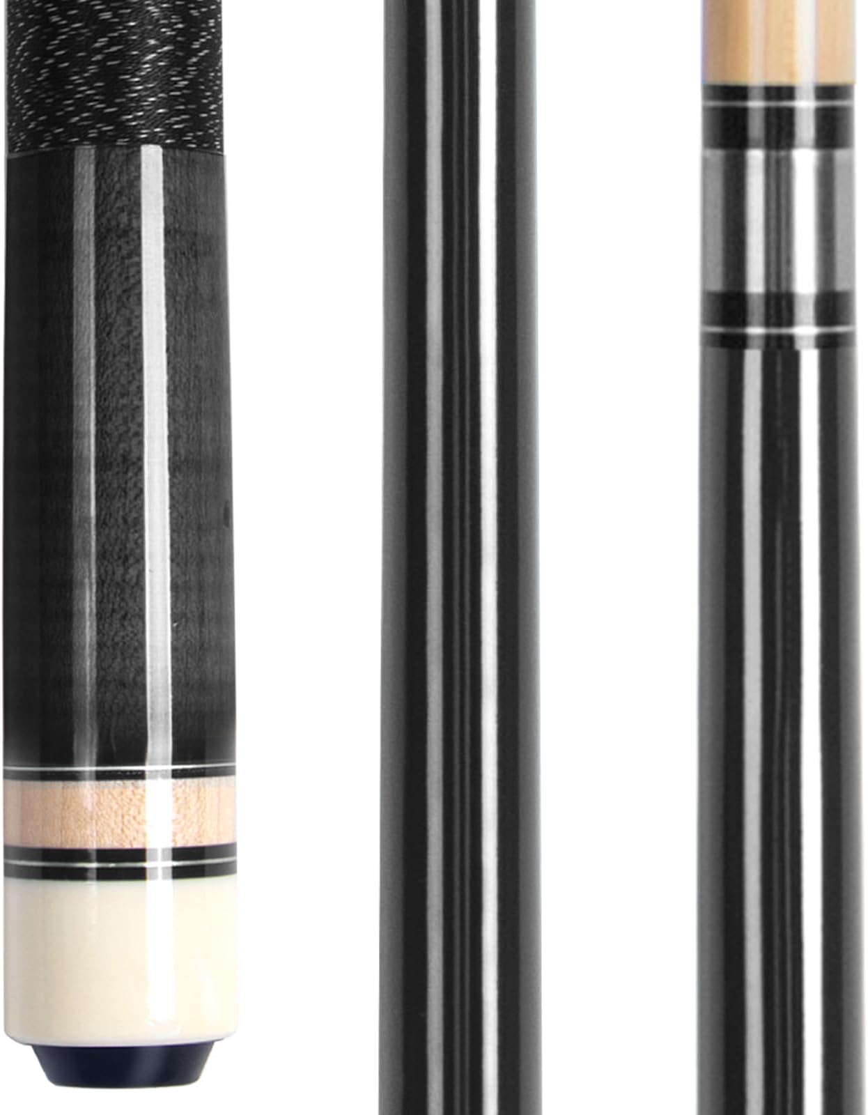 Aklot Set of 4 58" Canadian Maple Billiard Cue Professional Billiard Cue 18oz 20oz