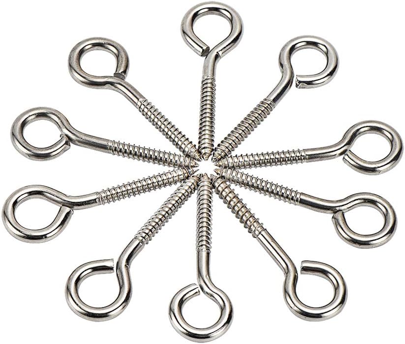 HOME MASTER HARDWARE 4.25 Inch Heavy Duty Eye Screw Hooks