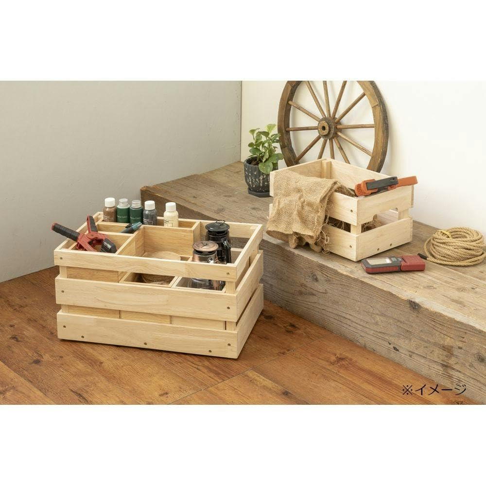 カントリー調収納入れ Amazon.co.jp: カインズ(CAINZ) カントリー調ボックス M : DIY・工具