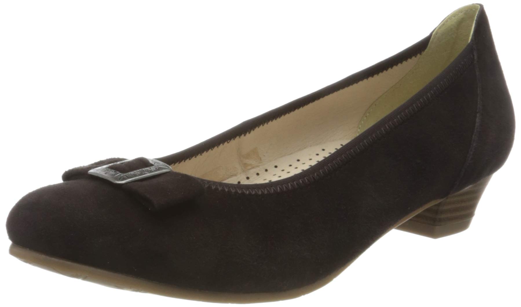 Hirschkogel 3004550 Women’s Ballet Flat, Darkbrown, 3.5 UK