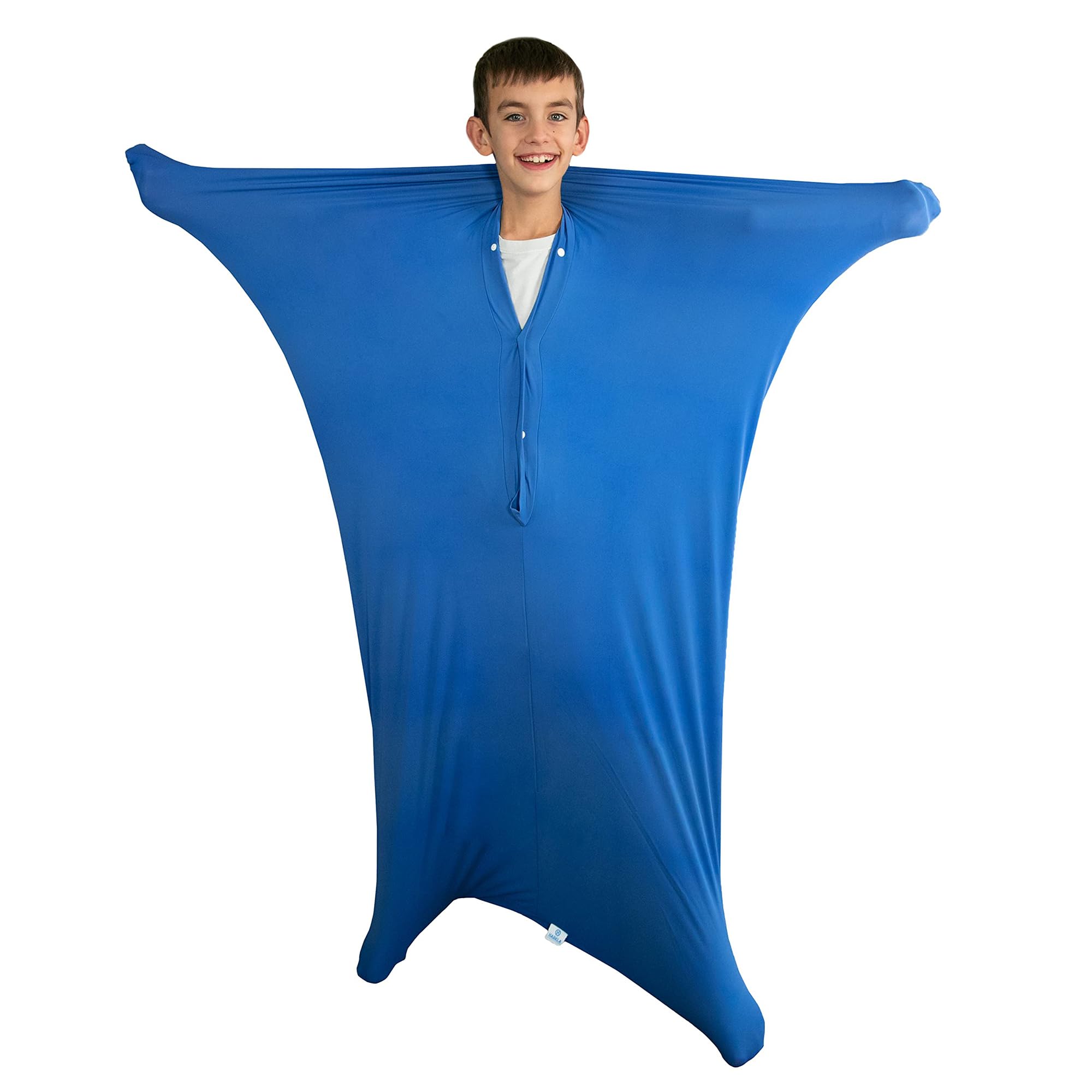 Harkla Sensory Body Sock for Kids (48in x 27in) - Sensory Sock Ideal for Children 46in to 53in Tall - Helps with Autism, ADHD, Sensory Processing Disorder