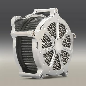 Chrome Air Filter Motorcycle Air Cleaner kit For Harley 2004-2008 XL883 Sportster 2007 XL50 50th Anniversary