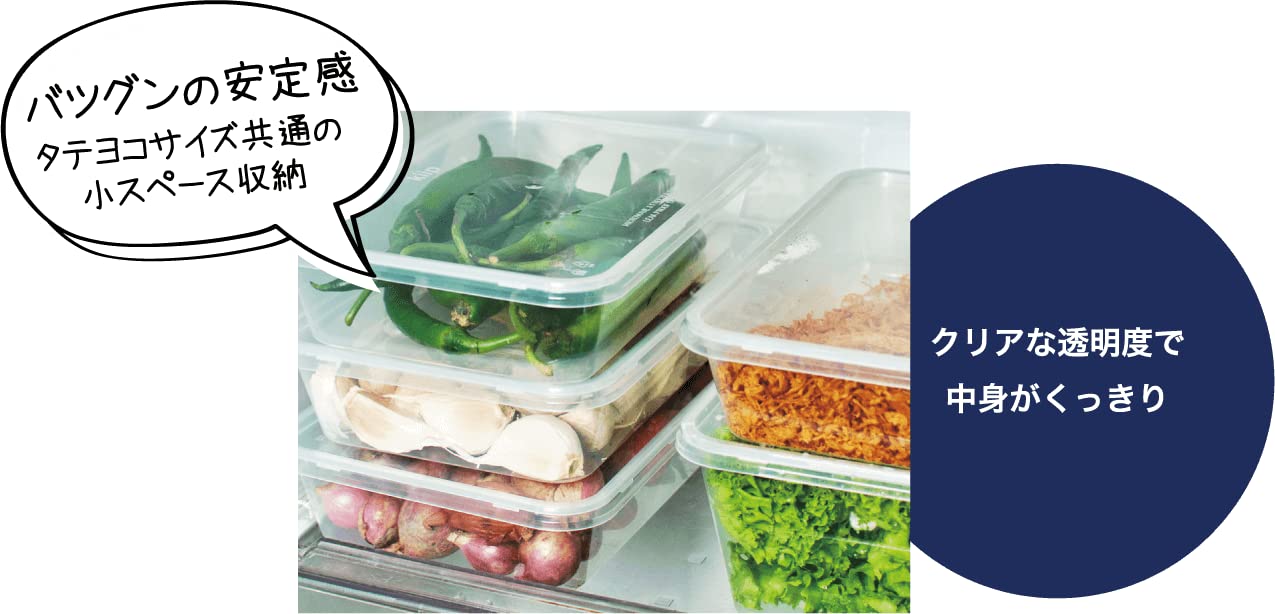 Amazon｜日本VCS キープスラッパー フードコンテナ500ml 10個入り 保存  