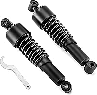 Vista 11 de Mofun Kit de reducción de amortiguadores traseros ajustables de 13 pulgadas compatible con Harley Touring Street Road Electra Glide Road King Tour