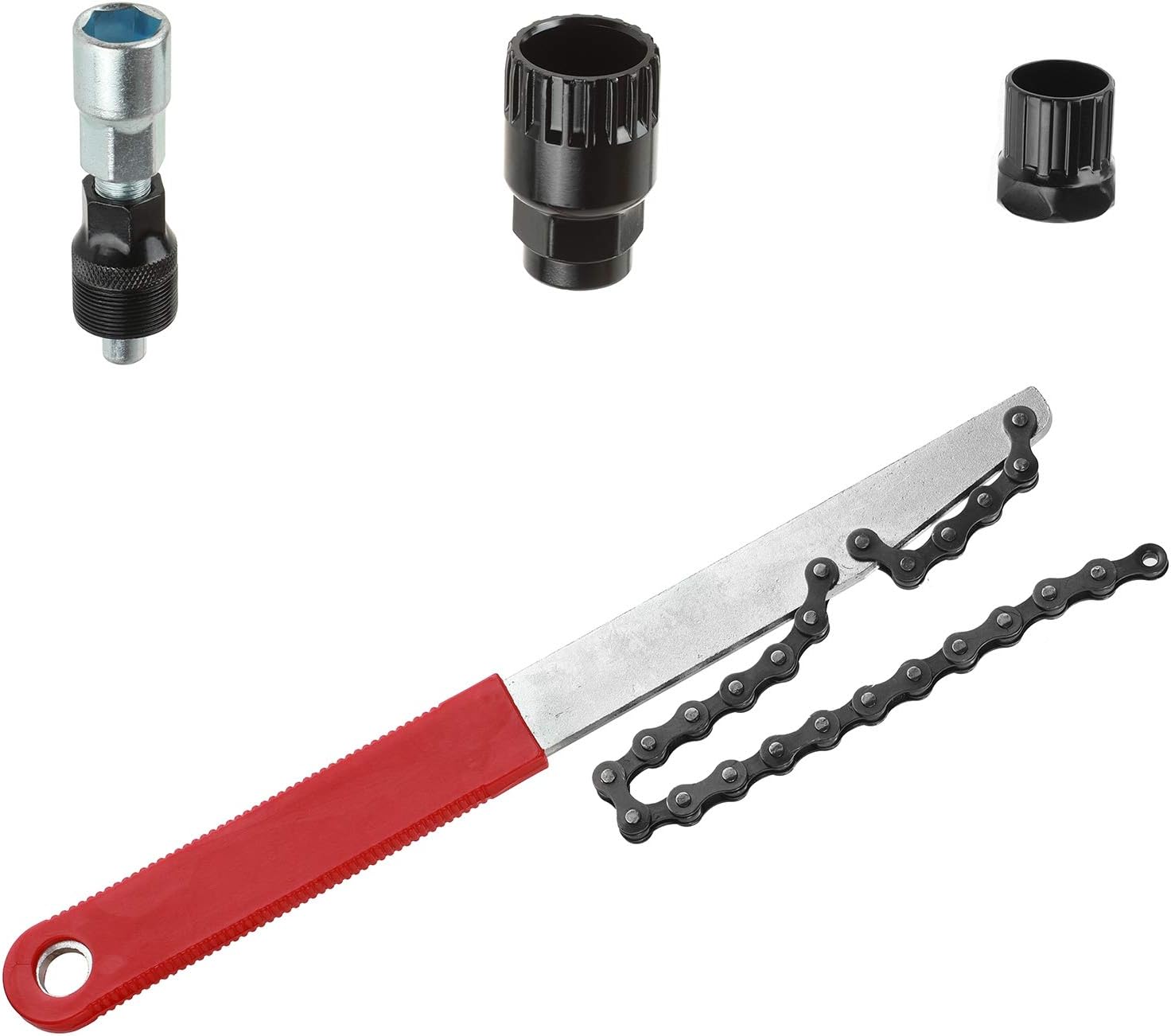 ZColor Bike Cassette Removal Tool with Chain Whip and