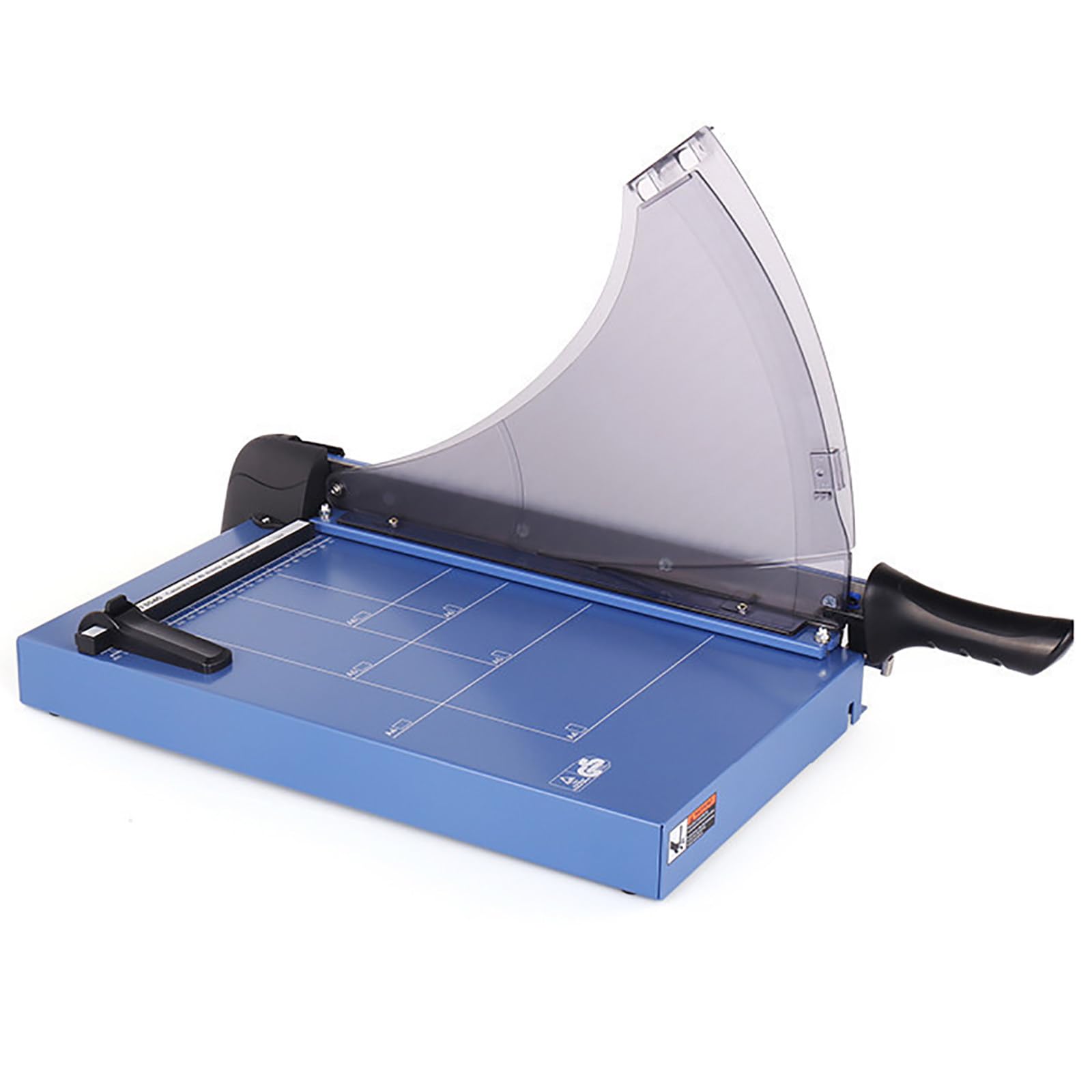 Papierschneider, Hebelschneider, strapazierfähig, 37,5 cm Schnittlänge, 40 Blatt Kapazität, sichere Klingenverriegelung & Schutzschiene für Karton und Karton, ideal für Büro und Schule