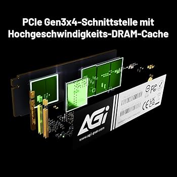 【SSD 1TB】AGI AI298 M.2 PCIe3.0 NVMe AI298 M.2 PCIe SSD - AGI Technology - Flash memory