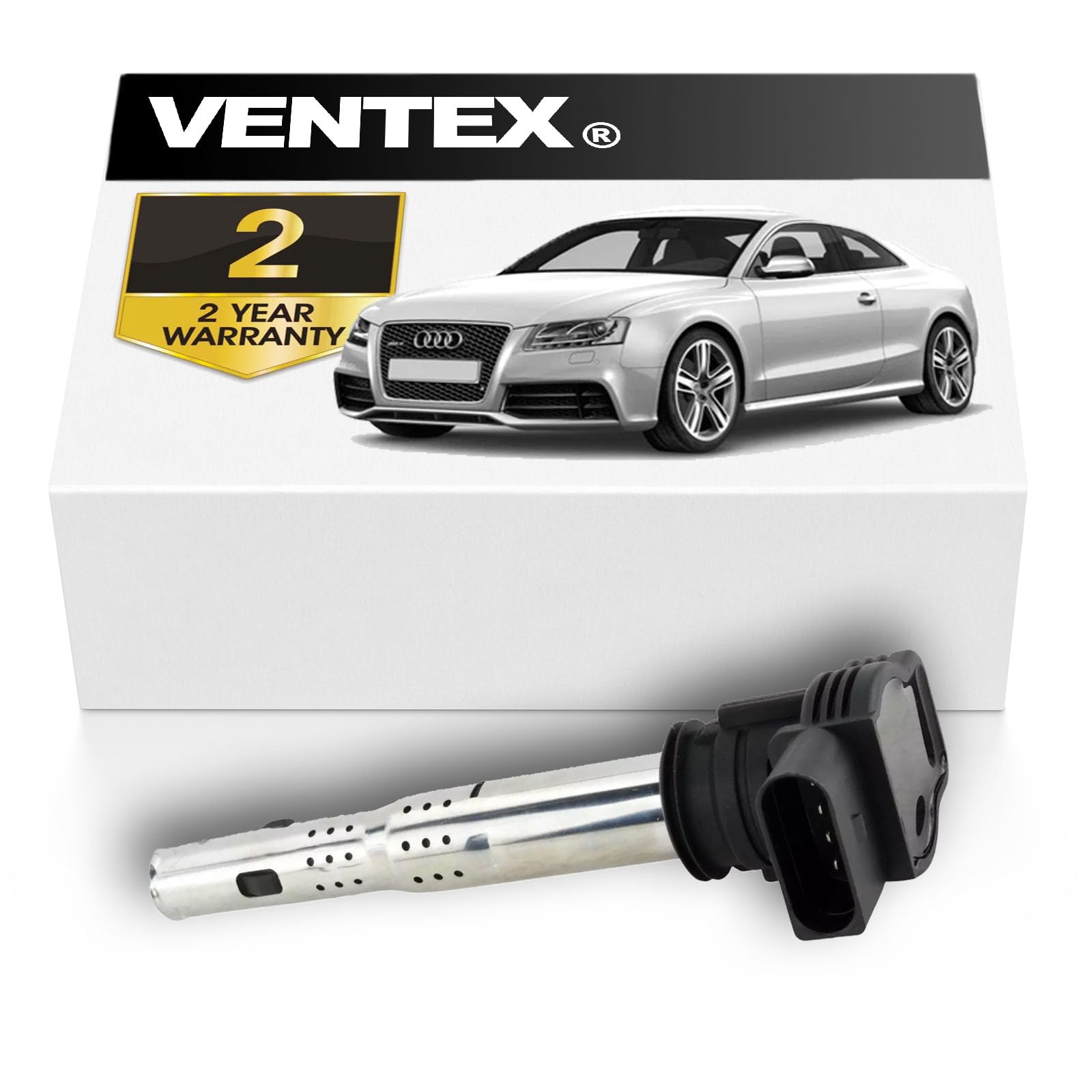 VENTEX® Ignition Coil Pack VXS1718 Compatible with VW Audi Seat Skoda 1.8 2.0 TSI TFSI Golf Passat A3 A5 TT Octavia