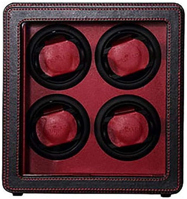 WHZHDMA Watch Winders, Watch Winder 4 Black,Watch Winders for Automatic Watches Watches Cases Watches Boxes Winders Display Storage Every Family