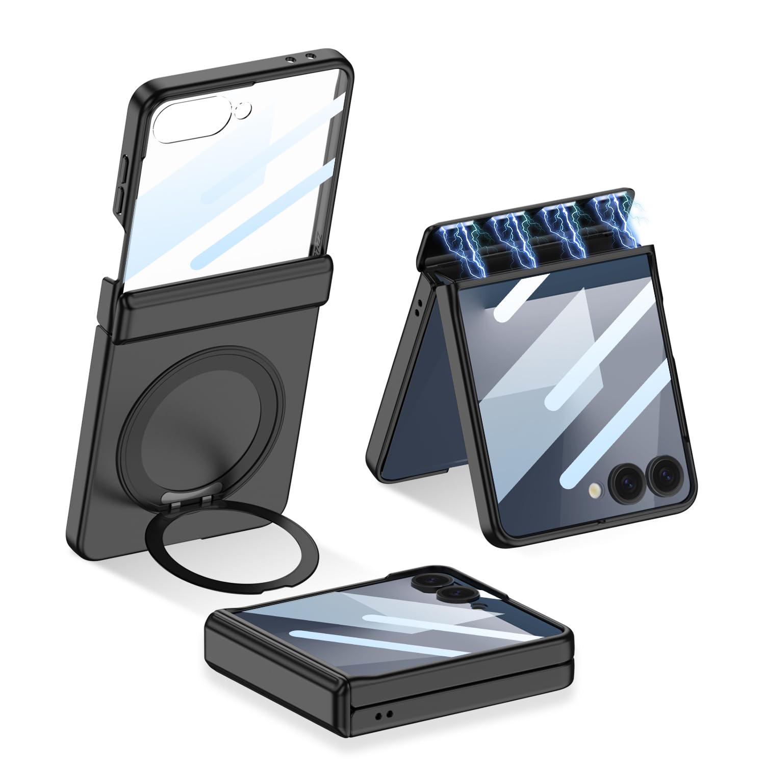 Coque Samsung Z Flip7 premium ajustement précis et finition noire mat