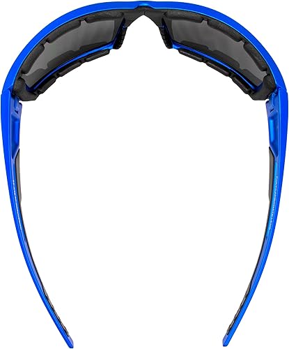 Miniatura 8 de Global Vision Sly - Gafas de sol acolchadas para motocicleta para mujer, cuatrimoto, 2 pares con lentes ahumadas y marcos metálicos rosa y azul