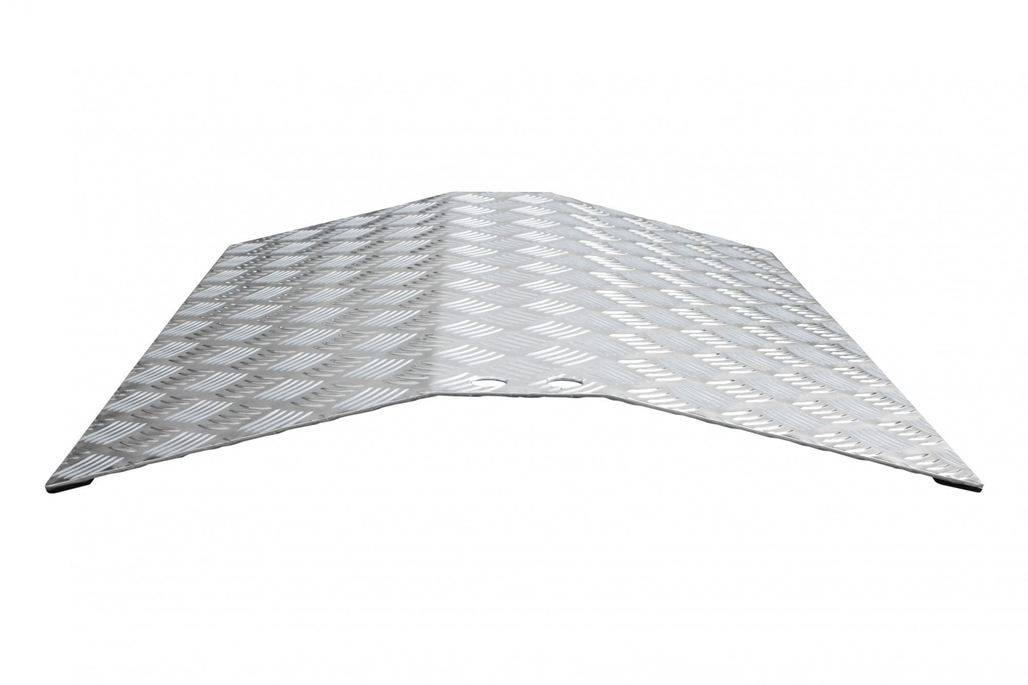 Tür Schwellenrampe Schwellenbrücke Rollstuhl Rampe 81 cm Länge Aluminium Alu