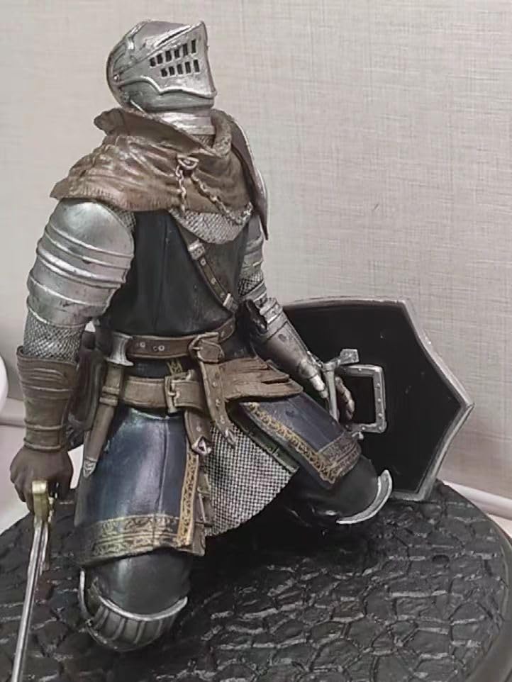 Ognisko Led Czarna Rycerz Faraam Figurka Rzeźba Artorias Solaire Abysswalker Figurka Prezent (C)