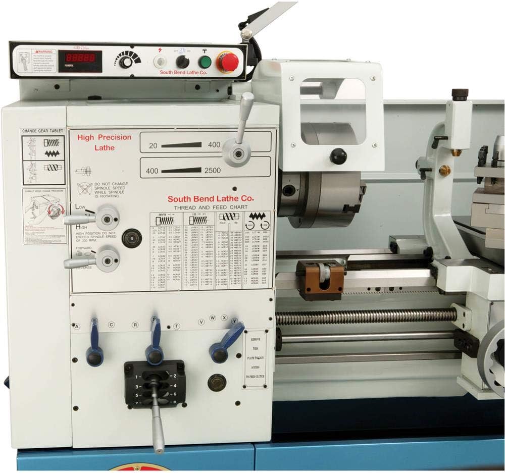 South Bend SB1015F - 16" x 60" EVS Toolroom Lathe with Fagor DRO