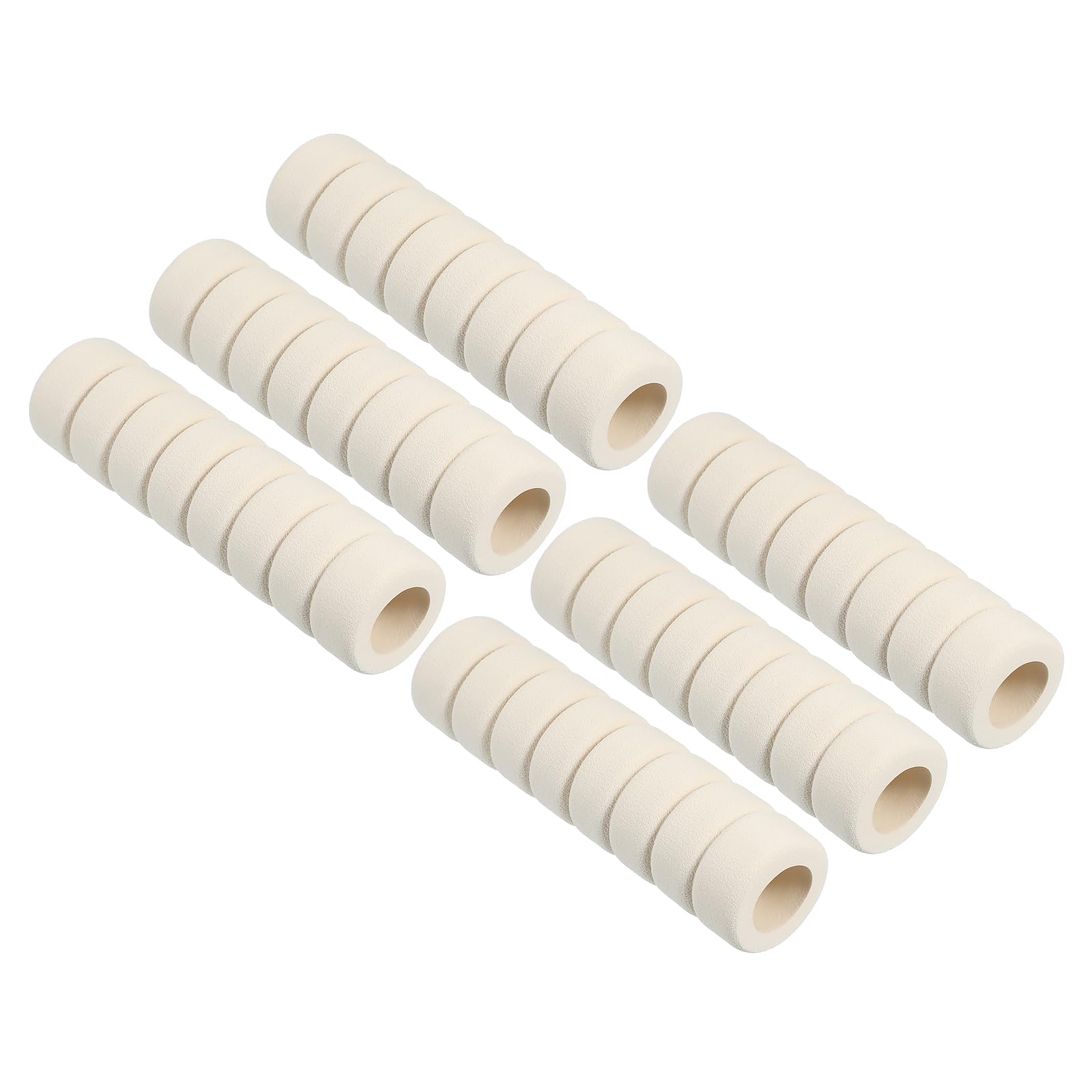 PATIKIL EVA Foam Door Handle Cover, 6 Pcs Anti-Collision Door Knob Spiral Covers Door Handles Protective Safety Cover Guard Sleeve for Bedrooms