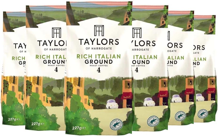 Taylors of Harrogate - Rich Italian Coffee - 227g (Case of 6)