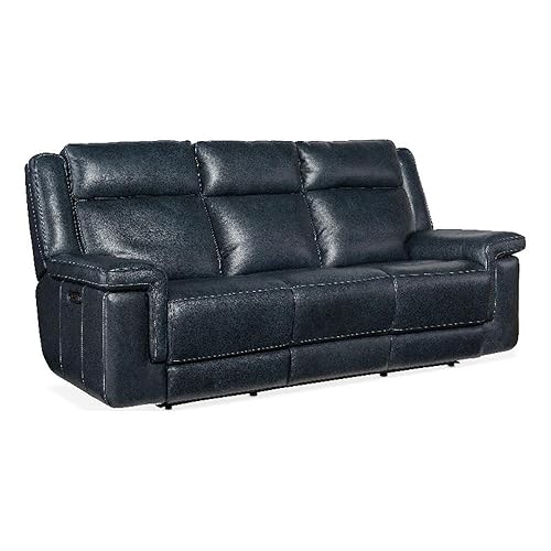 Hooker Furniture Montel Lay Flat Power Sofa with Power Headrest