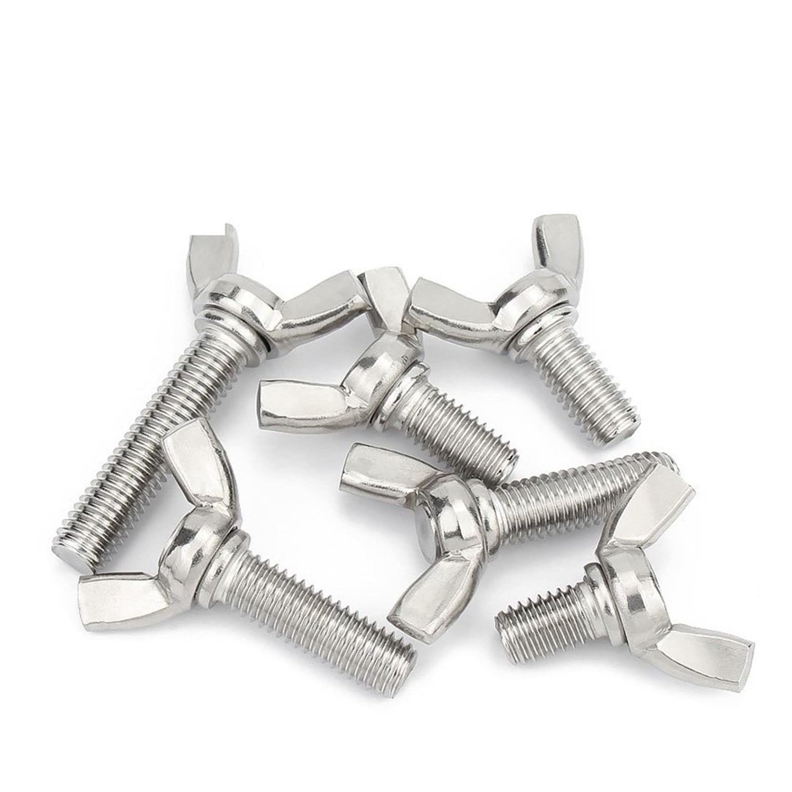 Vis à pouce M10x20mm acier inoxydable 304 pour assemblage rapide sans outil