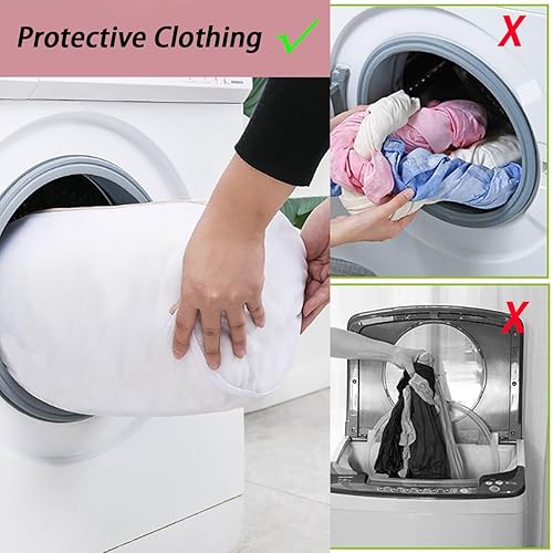 Miniatura 2 de Bolsas de malla para lavandería, 6 piezas, bolsa de malla para lavandería, bolsa de lavandería para lavadora para lavar ropa delicada, bolsas de