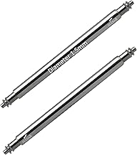 masar Premium Diamètre 1.5mm / 1.6mm INOX 316L (Espacement 6mm à 46mm) – Pompes, Barrettes à Ressort pour Bracelets de Montre - 2 Pcs