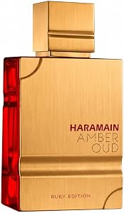 Al Haramain Amber Oud Ruby Edition Eau de Parfum Spray for Unisex, 2.0 oz / 60 ml