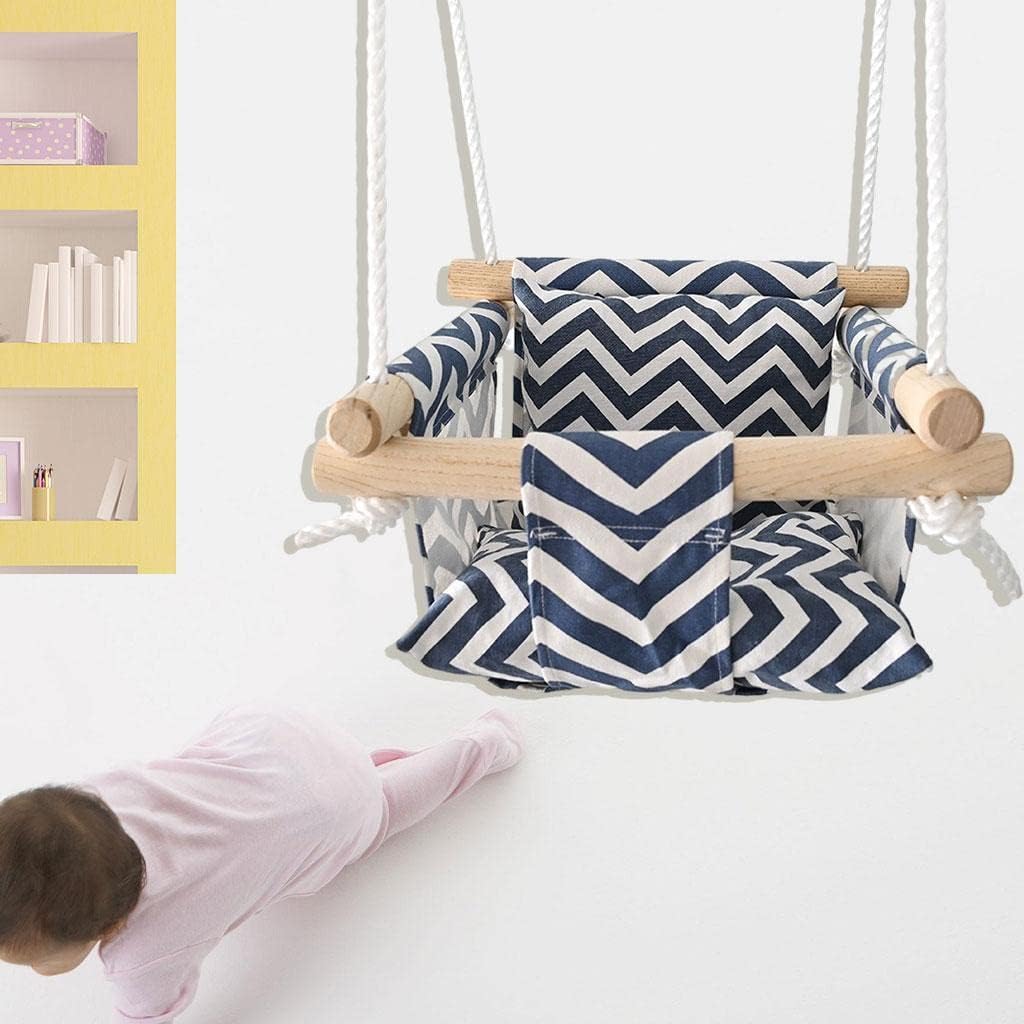 Kids Hanging Swing Seat Classic Toddler Hanging Chair Toy