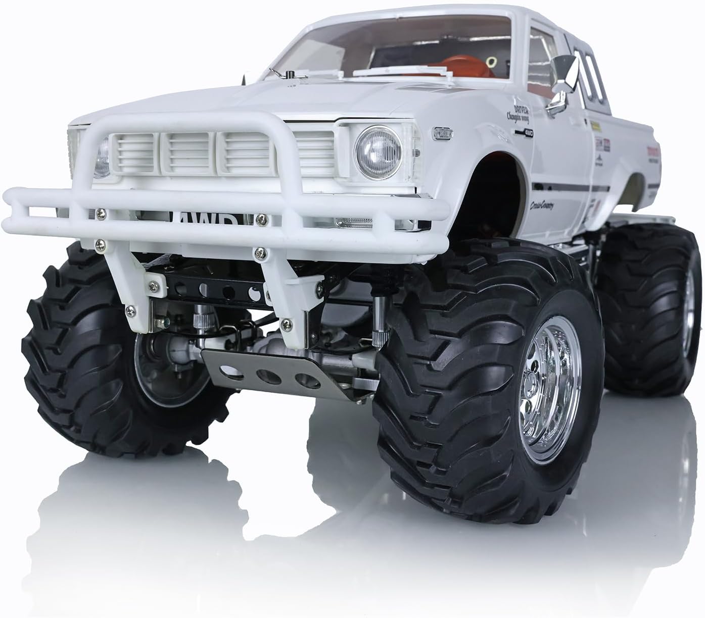 HG 1/10 RC Pickup Model 4 * 4 Rally Car Series Car Racing Crawler 2.4G RTR Motor ESC Motor Servo Hobby Grade Model for Ages 14+