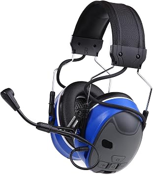 EARMOR Bluetooth Over Ear Headphones for Shooting Ear Protection, Electronic Ear Protection for Shooting, NRR 24dB Noise Reduction Headphones