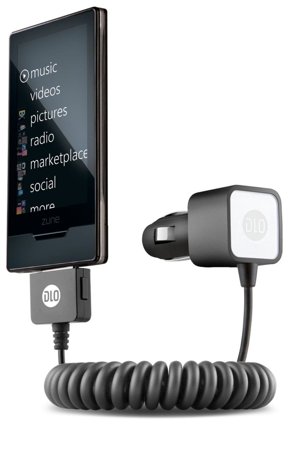 Digital Lifestyle Outfitters DLA2202D/17 AutoCharger for Zune (Black)