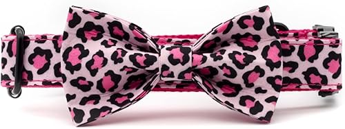 Miniatura 13 de Collar de perro personalizado con corbatín, collar clásico grabado personalizado con texto personalizado para perros grandes, medianos y pequeños