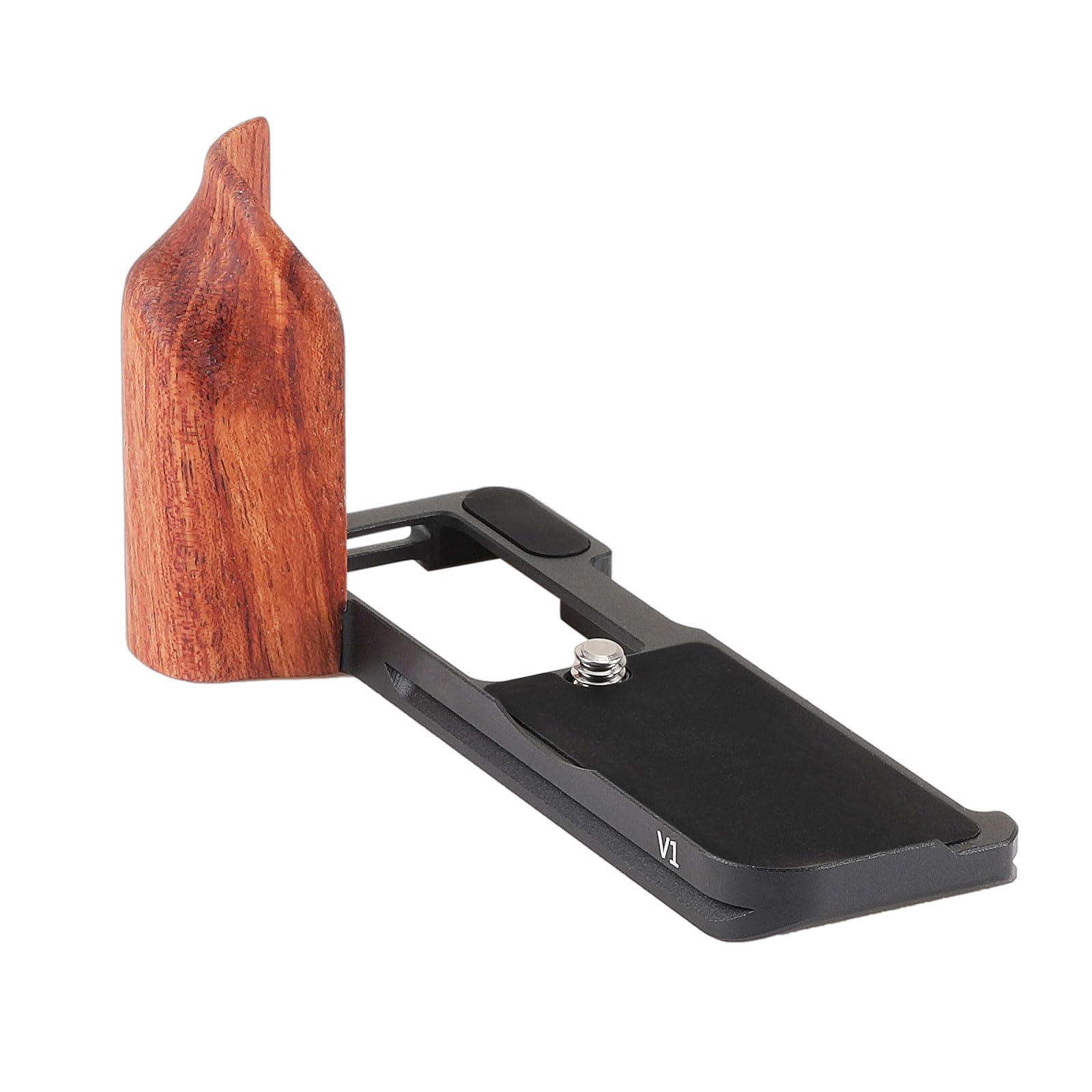 Universals Treppiedi Staffa a Sgancio Rapido Manico in Legno e Multiplo 1/4" Accessorio Punto di Montaggio Compatibile Arcas Swisses Staffa L