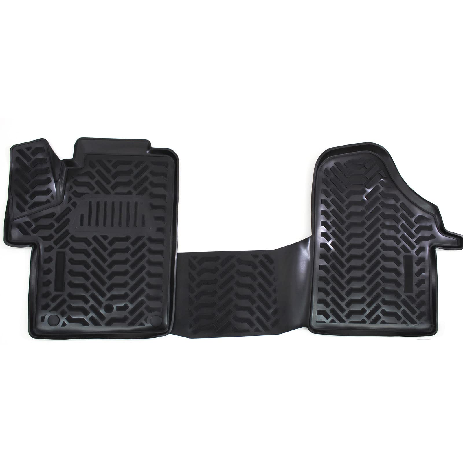 J&J AUTOMOTIVE | 3D Tappeti Tappetini Per Auto In TPE Gomma Premium Su Misura Per Jimny 1998-2018, Bordo di 4cm, Nero, Inodore, Set 4 Pz