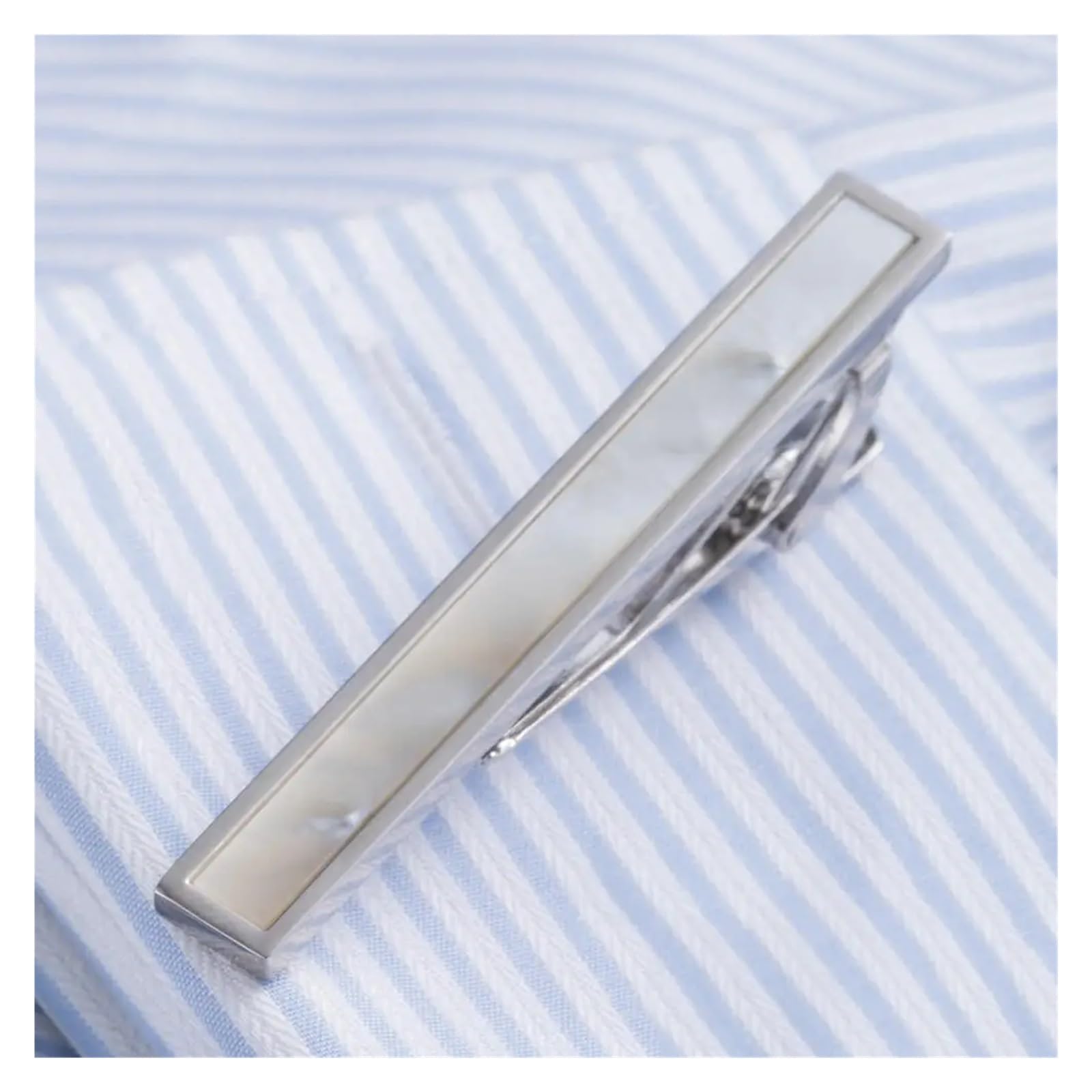 Clip de corbata for hombre, barra, cierre diseñado, presente, boda, uniforme negocios, alfiler