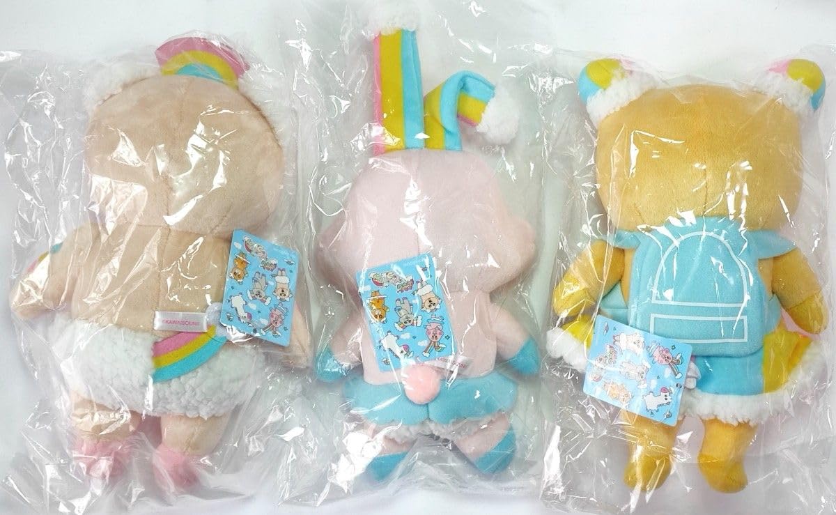 Amazon.co.jp: 可哀想に！ にじどうぶつ ぬいぐるみ 3種セット