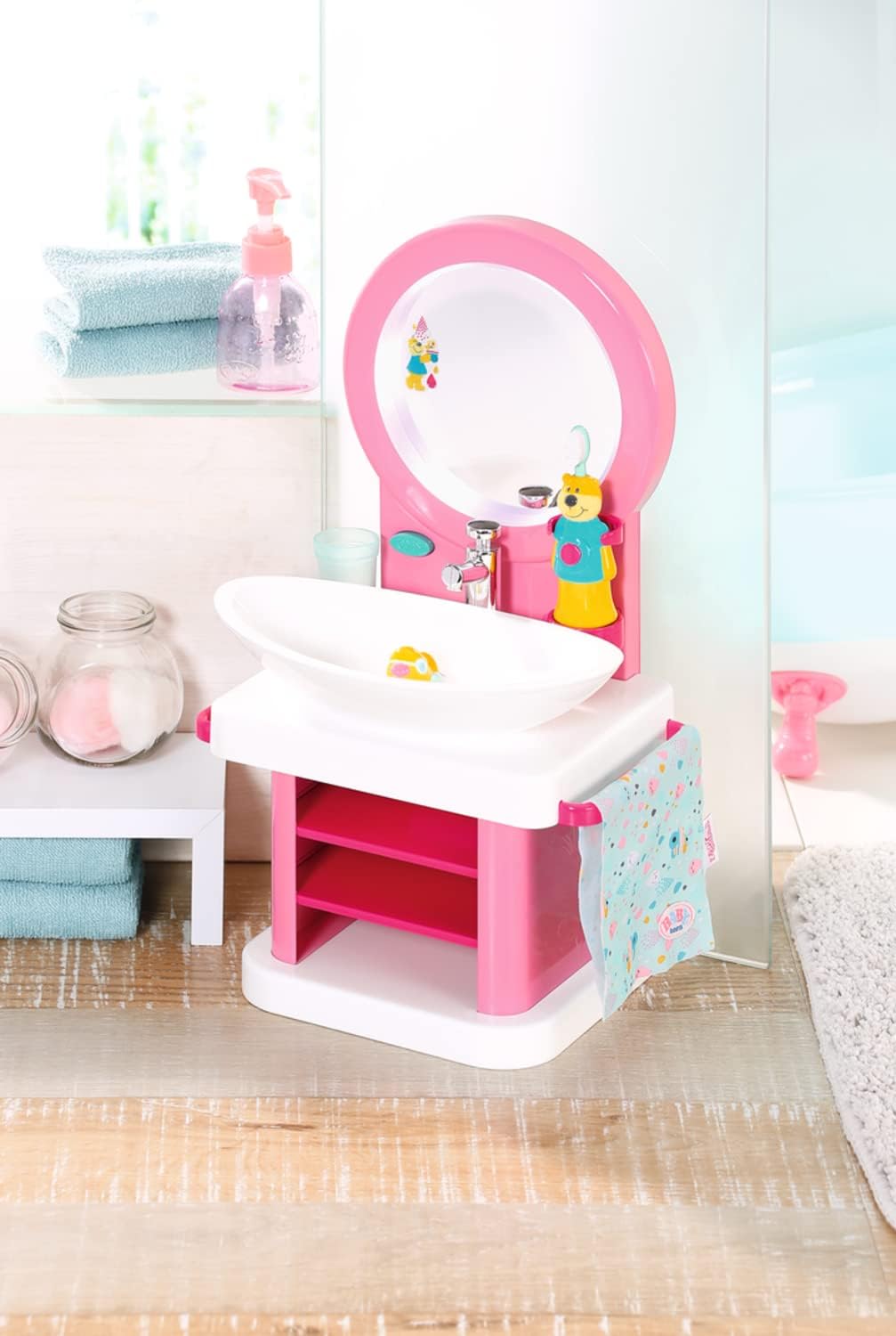 BABY born 831953 EA Bath Toothcare Spa, red