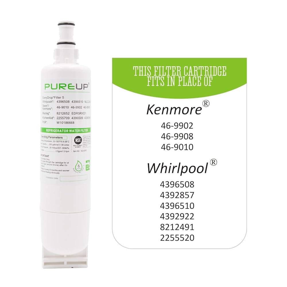 Amazon.com: 4396508 EDR5RXD1 Refrigerator Water Filter