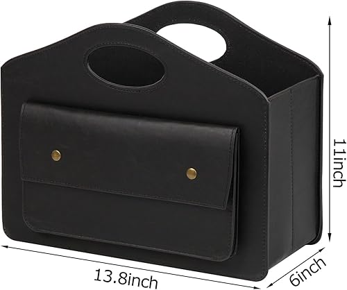 Miniatura 59 de HofferRuffer Soporte para cesta de revista, estante plegable para revistas, organizador de archivos de documentos, carpeta de archivos, organizador