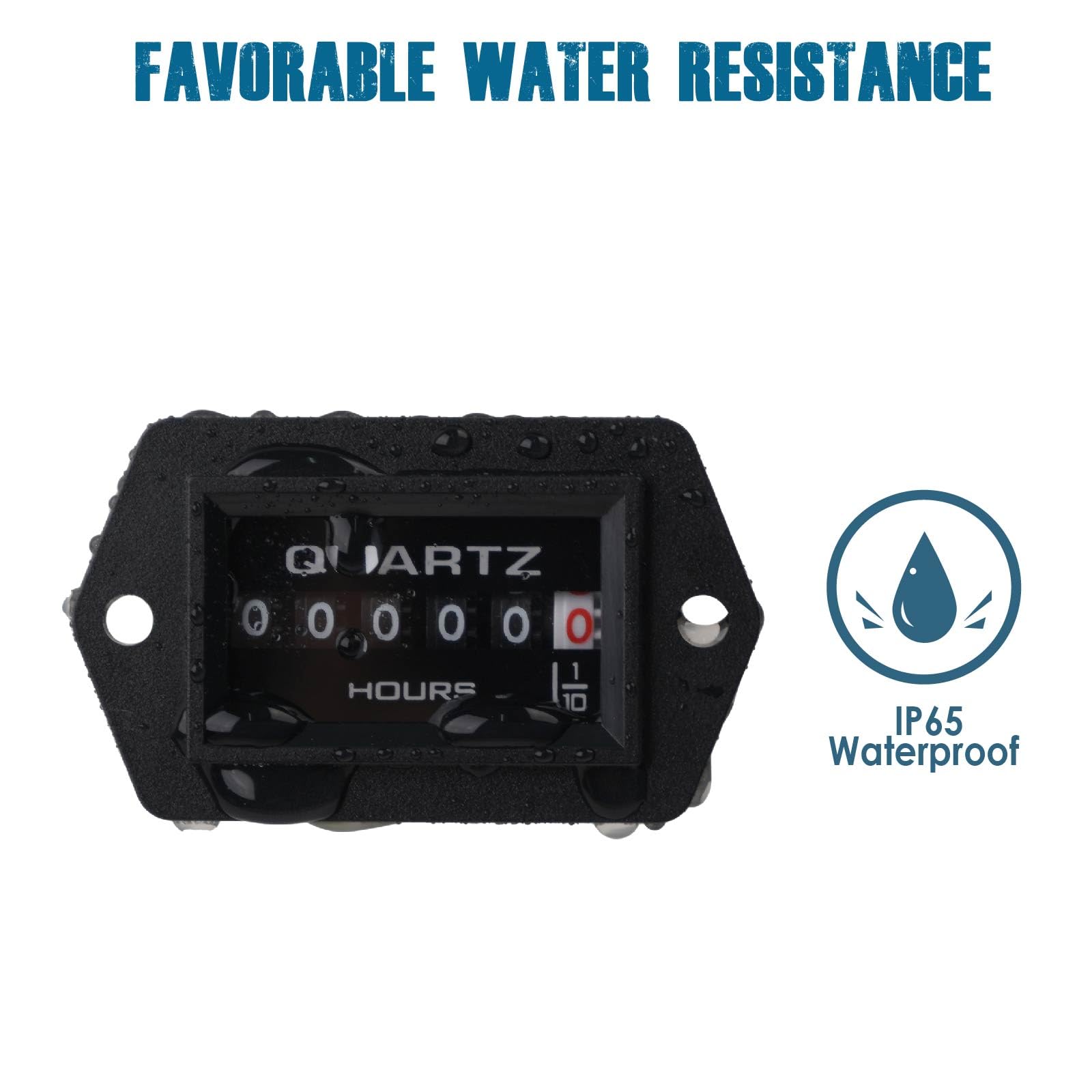 Contaore digitale Runleader, record di ore di esercizio totali per generatore di inverter per tosaerba ZTR Compressore d'aria Macchina lavasciuga per auto da club Attrezzatura (AC110V-250V)