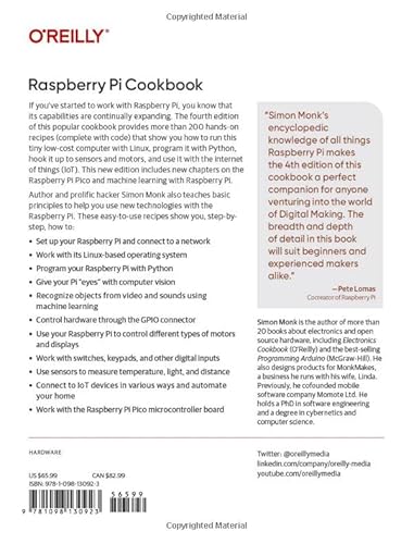 Raspberry Pi Cookbook: Software and Hardware Problems and Solutions