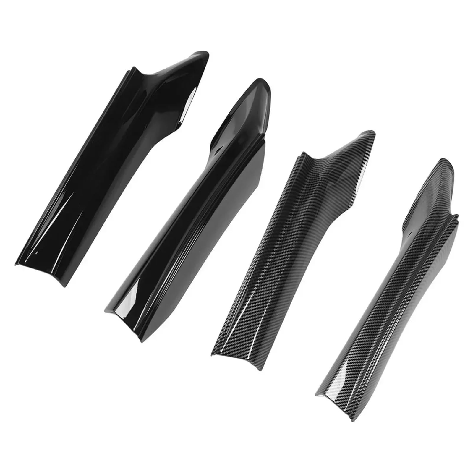 Spoiler dachowy tylny spojler Przedni zderzak Spoiler zderzaka Narożnik Splitter do BMW serii 5 F10 F11 M Sport 520i 530 2010-2016 DiffuserKits(Carbon Fiber Look)