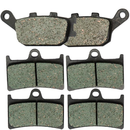 Foreverun Motor Front and Rear Brake Pads replacement for Yamaha YZF R6 2005-2016