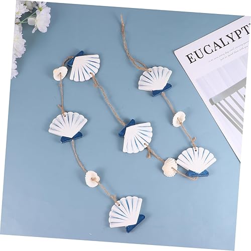 Miniatura 5 de Abaodam Decoraciones para Salas De Casa, Colgantes con tema oceánico, ornamento de pared costero, marineros, festoneado, arte de pared, decoración