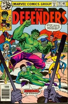Single Issue Magazine The Defenders #70 Catch a Falling Lunatik! Book