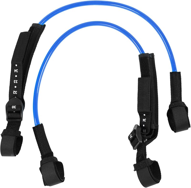 flexman 2 Piezas de Cuerda para Correa de Surf, Líneas de arnés de Windsurf Seguras de TPU Ajustables, Correa para Equipo de Windsurf, Accesorio para Tabla de Surf