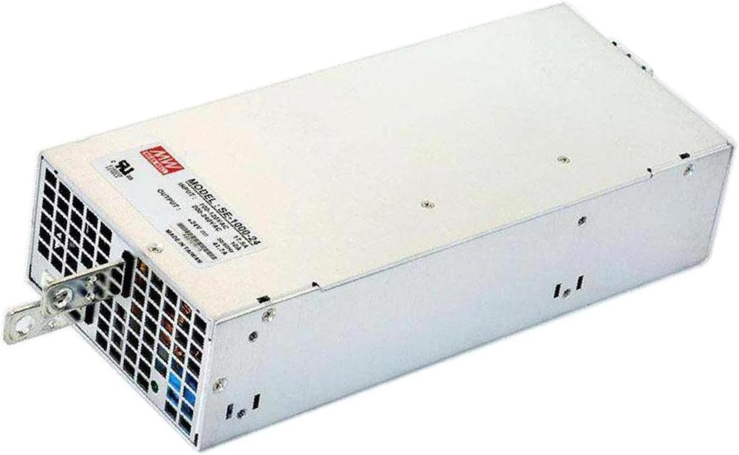 SE-1000-24 24V 41.7A 1000W Server Power Supply - High Power, Forced Air Cooling, DC OK Signal, AC/DC Converter for Data Center, Industrial Automation, and Telecommunications Equipment